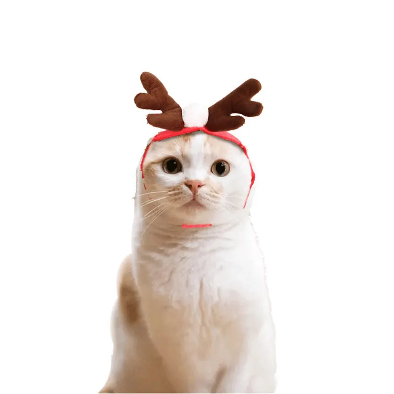 Прекрасный Рождественский комплект для собаки, шапка и шарф для чихуахуа, французского бульдога, мопса, костюмы для домашних животных, плащ для маленьких собак, щенков, одежда для домашних животных в подарок - Цвет: Design3