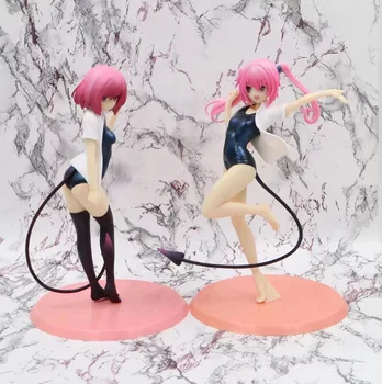 

19-21CM Japanese sexy anime figure To Love Momo Belia Deviluke/Nana Asta Deviluke action figure collectible model toys for boys