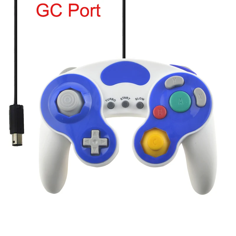 GC Interface Для Gamecube контроллер USB проводной ручной джойстик для NAND для NGC GC контроллер для MAC компьютера ПК геймпад - Цвет: GC Interface