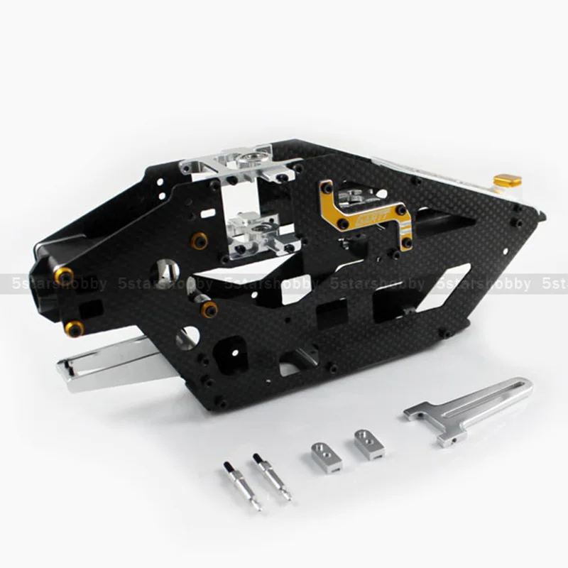 

Gartt 450L Helicopter Carbon Fiber Main Frame Set for Trex 450L Kit