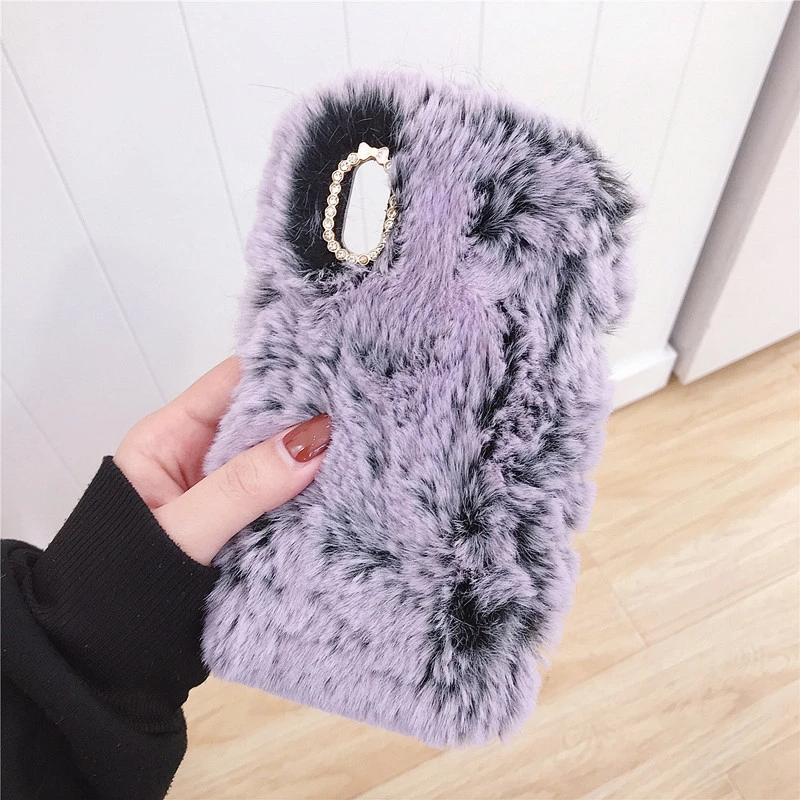

For Sony Xperia L3 Case Plush Phone Case Soft Silicon Hairy Back Cover For Sony Xperia L3 Cases Soni Experia L3 Coque Etui