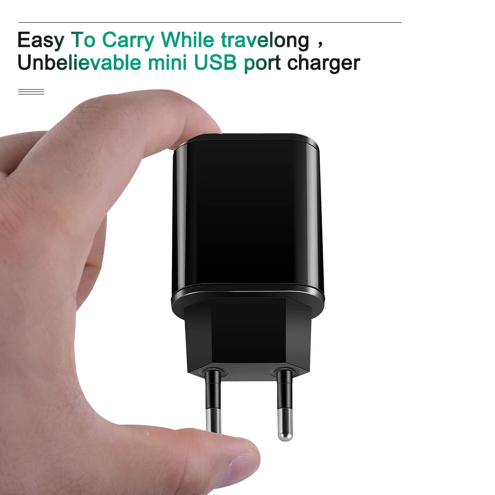 5V 2A EU Plug USB быстрое зарядное устройство мобильный телефон настенный адаптер питания для путешествий для iPhone 6 6s 7 8 Plus samsung S8 S7edge Xiaomi зарядное устройство