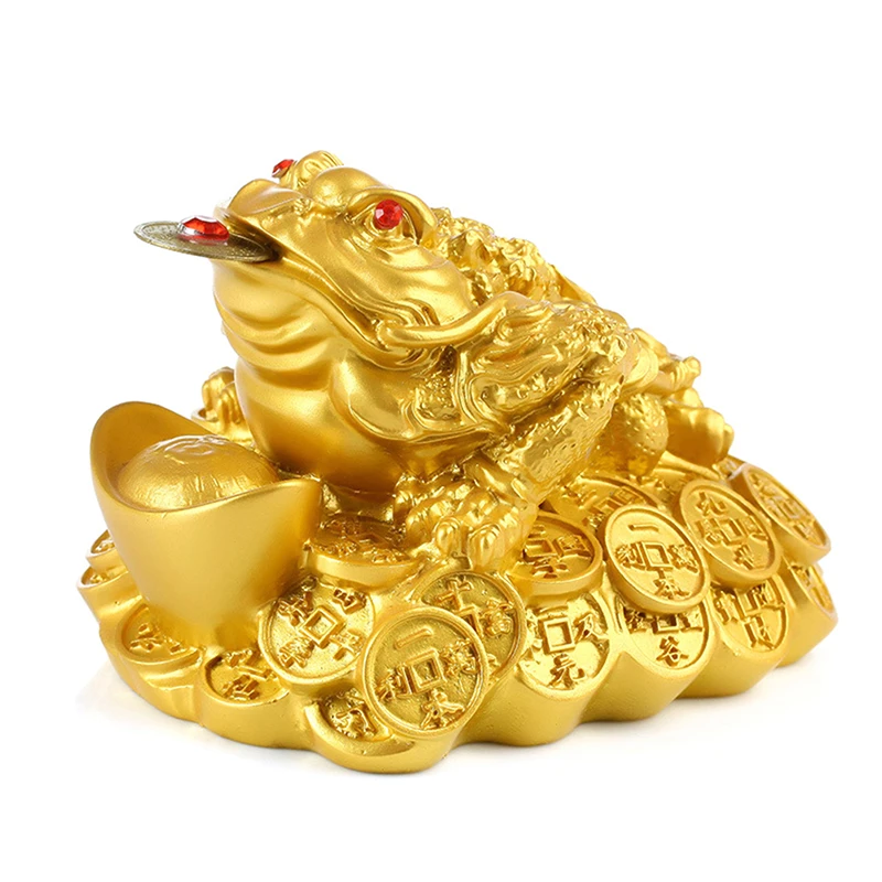 mkki Feng Shui Money Lucky Fortune Wealth Chinese Frog Toad Coin Home Office Decoration Tabletop Ornaments Good Lucky Gifts mkki Feng Shui Money Lucky Fortune Wealth Chinese Frog Toad Coin Home Office Decoration Tabletop Ornaments Good Lucky Gifts