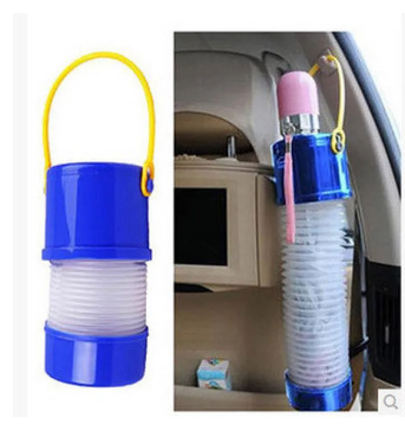 Новое поступление Многофункциональный складной пластиковый автомобильный внутренний зонт держатель для хранения at8