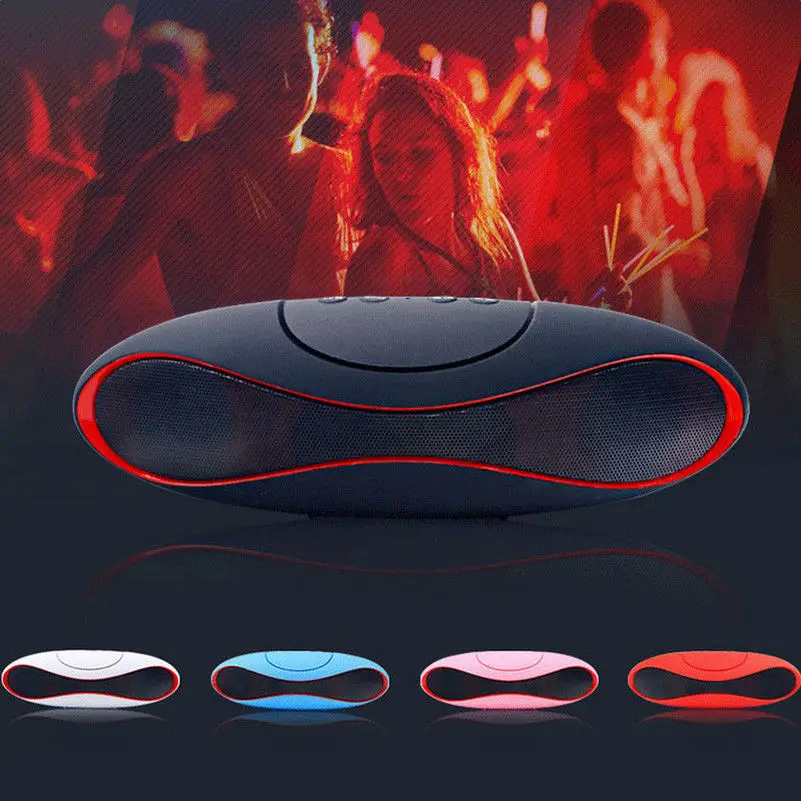 

Mini Bluetooth Speaker Portable Wireless Speaker Sound System 3D Stereo Music Surround TF USB Super Bass column acoustic system