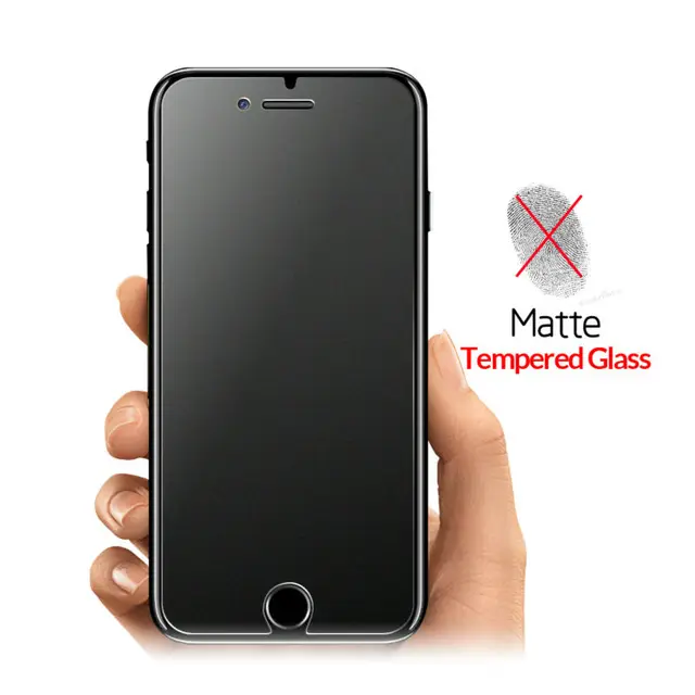 Matte Screen Protector Tempered Glass For iPhone 7 7 plus