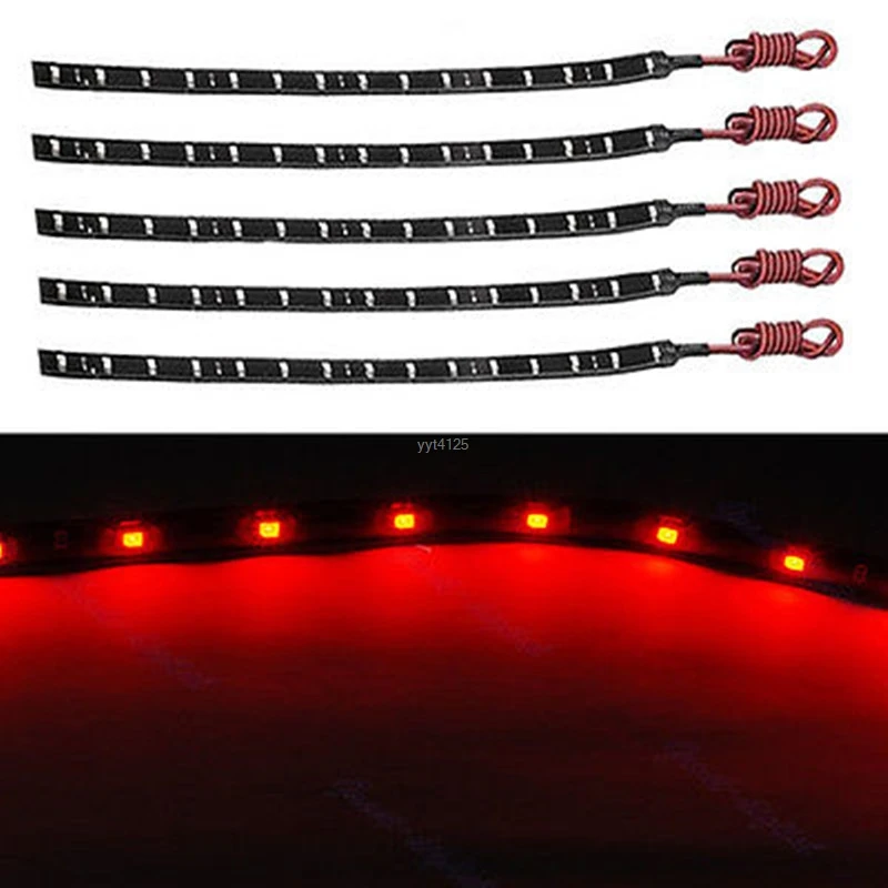 15 SMD 12V LED 30cm Автомобильная гибкая для радиаторной решетки световая полоса