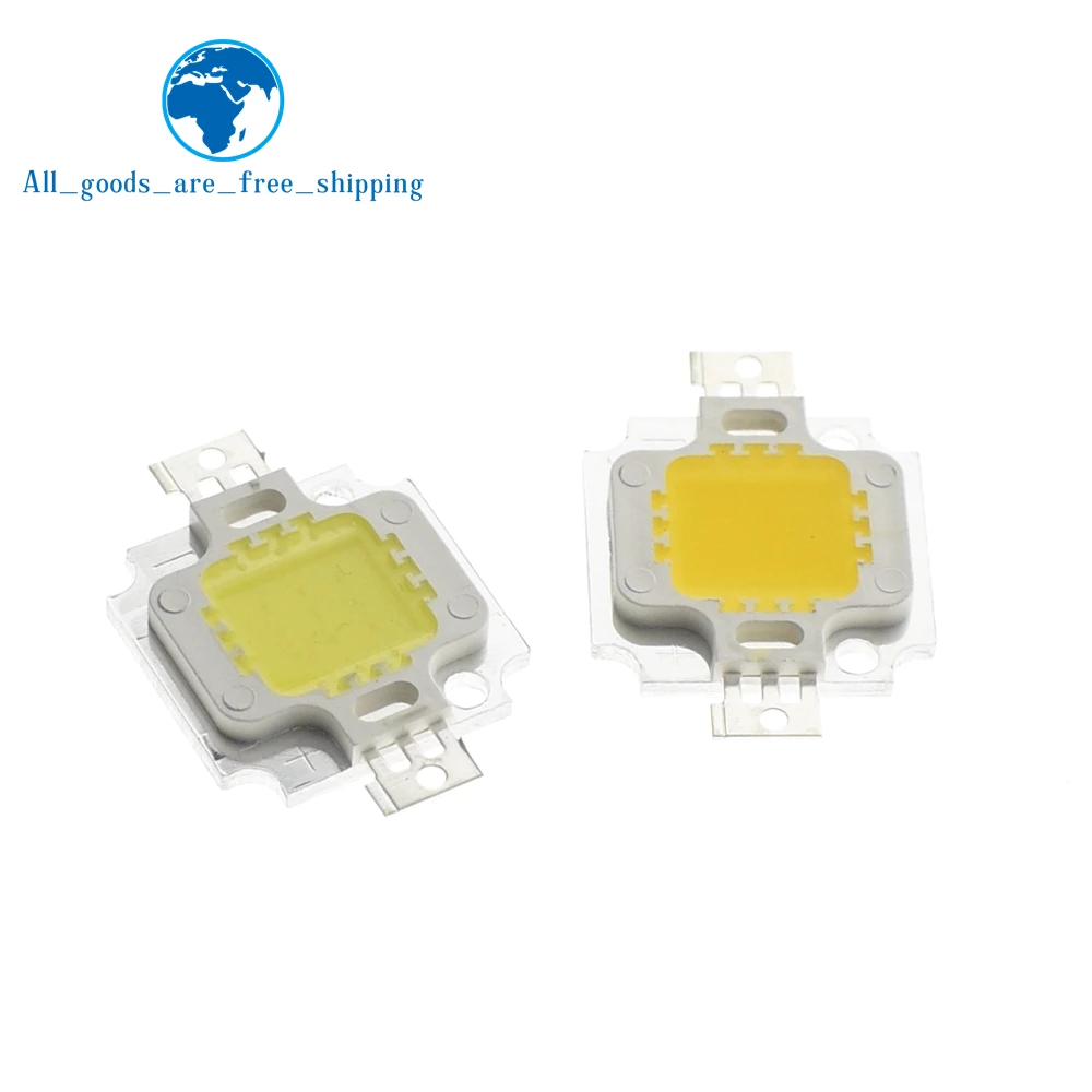 

10pcs/lot 10W LED Chip Bulb 10w led 900lm Lamp Light White / warm white High Power 20*48mli Chip for flood lamp