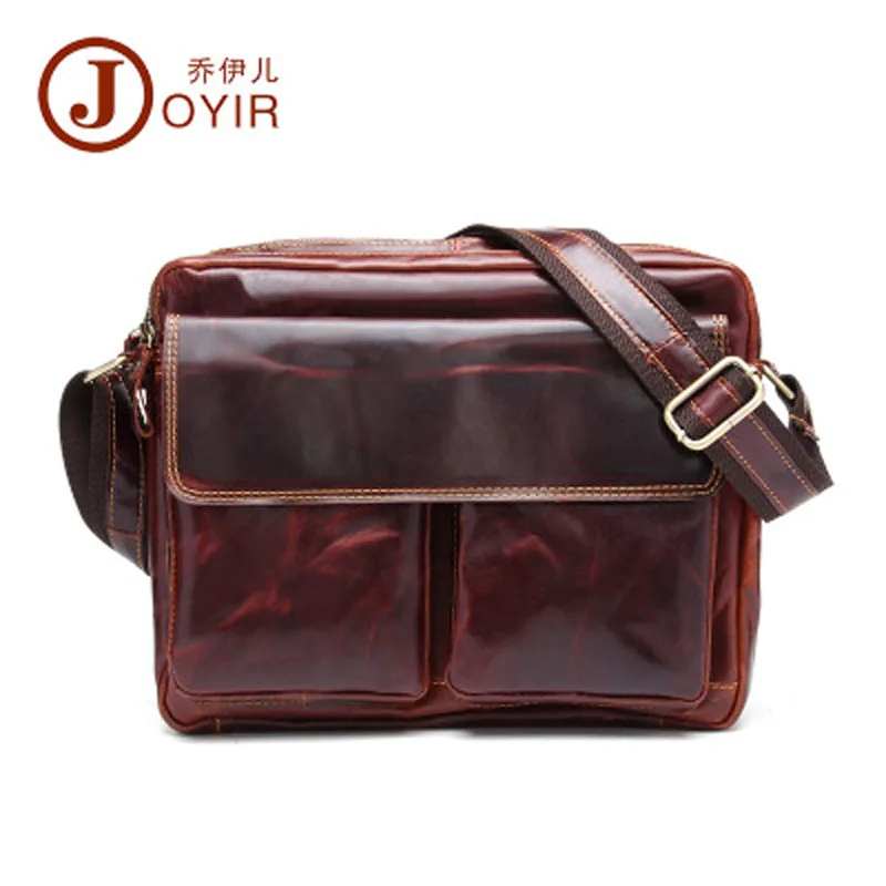 

YISHEN Retro Fashion Genuine Leather Men Shoulder Bags Cross Satchels Cowhide Soft Leather Male Crossbody Bags Bolsas QYR8701
