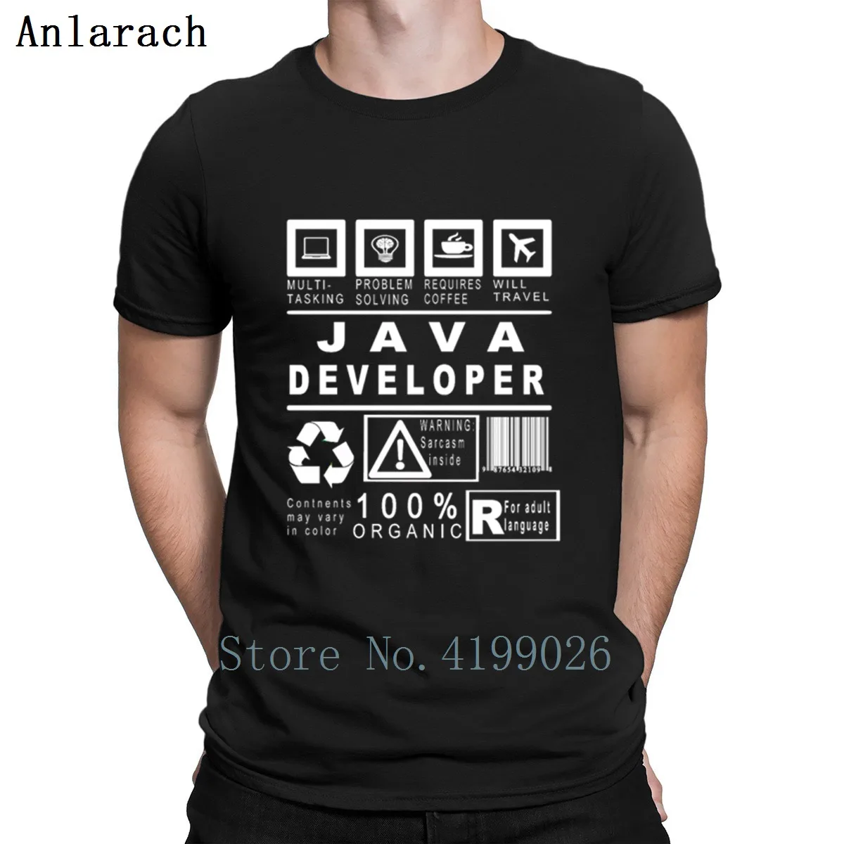 

Hot Java Developer Tshirts Standard Java Programmer Computer Hello World Code Geek Men Tee shirt Basic Solid Fitted Top Quality