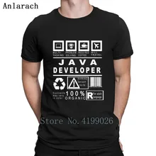 Hot Java Developer Tshirts Standard Java Programmer Computer Hello World Code Geek Men Tee shirt Basic Solid Fitted Top Quality oca ocp java se 7 programmer i