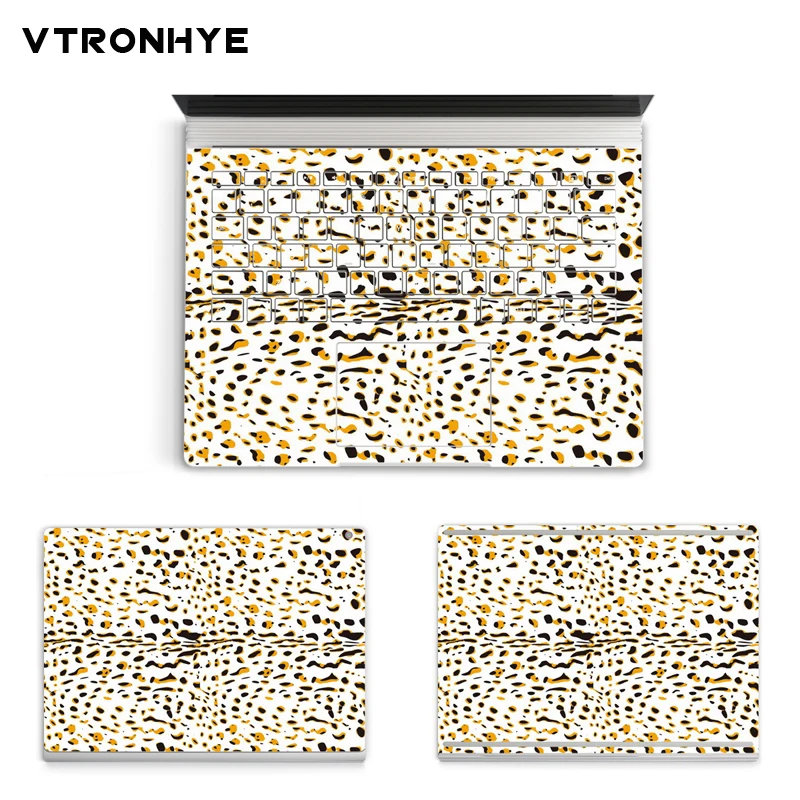 

Leopard series Laptop Skin Stickers for Microsoft Surface Book 13.5 inch High Quality Decoration Stickers for surface book 13
