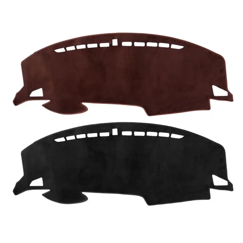 

Car Dashboard Carpet Mat Non-Slip Flannel Sun Shade Cover Pad For Honda Civic 10th Anti-Reflective Pure Color Decoration