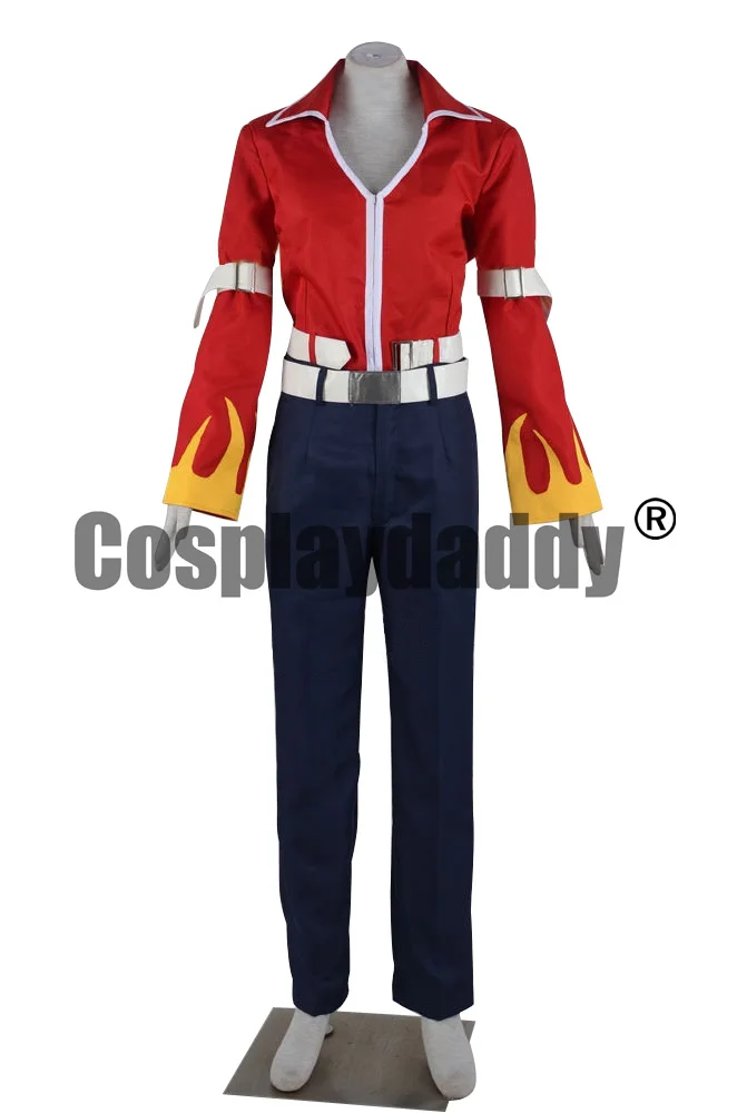 

Fairy Tail Natsu Dragion Edolas Fairy Tail Guild Outfit Cosplay Costume F006