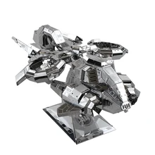 3D металлическая сборка модели рабочего стола украшения креативные подарки человеческий воздух оружие универсальная война гром ястреб головоломка игрушки
