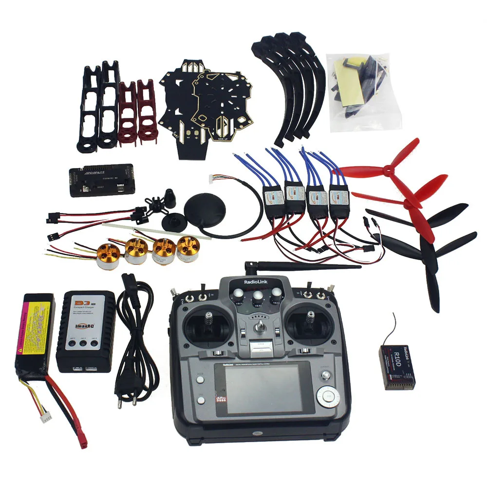 Full Kit RC Drone Quadrocopter Aircraft Kit Q330 Across Frame 6M GPS APM 2.8 Flight Control AT10 Transmitter F11797-E Full Kit RC Drone Quadrocopter Aircraft Kit Q330 Across Frame 6M GPS APM 2.8 Flight Control AT10 Transmitter F11797-E