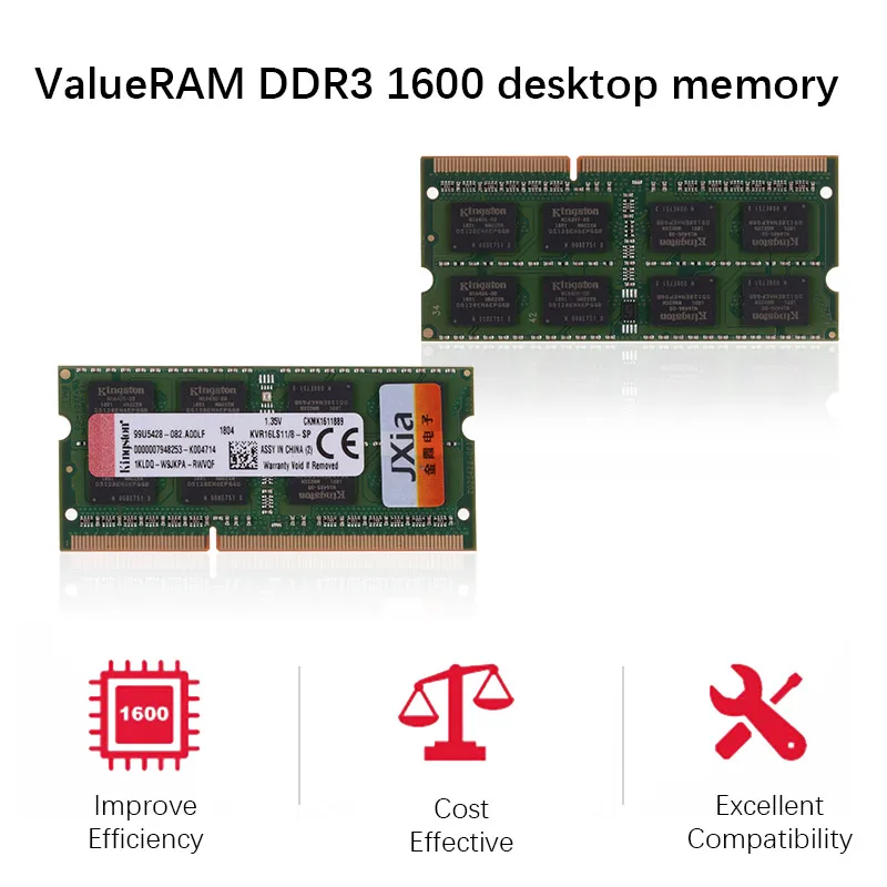 Kingston RAMS ноутбук память DDR3 1600MHZ 1,35 V 4 GB/8 GB