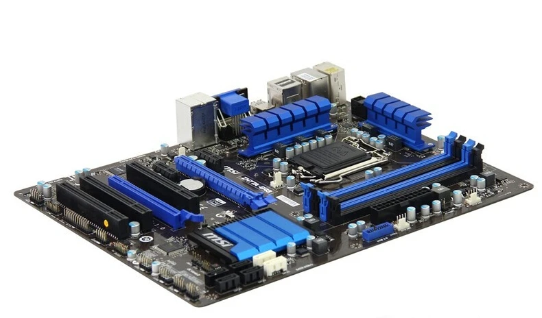  MSI ZH77A-G43 original used desktop motherboard DDR3 LGA 1155 for I3 I5 I7 CPU 32GB H77 PC mainboar