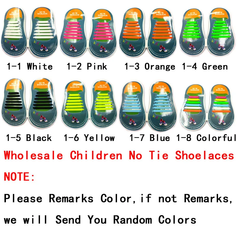 1-9 Wholesale Colors Mr. niscar/ 50 Наборы для ухода за кожей детей без галстука Шнурки Детские эластичные силиконовые обувь без застежки шнуровка ремень Fit Спортивная обувь повседневная обувь - Цвет: 1-9 Wholesale Colors