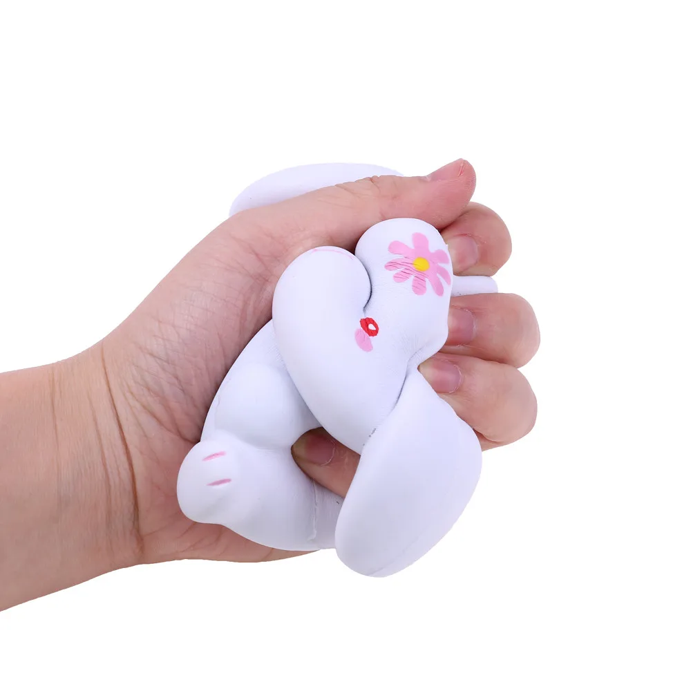 Squeeze soft Squishies восхитительный кролик медленно поднимающийся крем Squeeze ароматизированный снятие стресса забавная игрушка в подарок Z0325