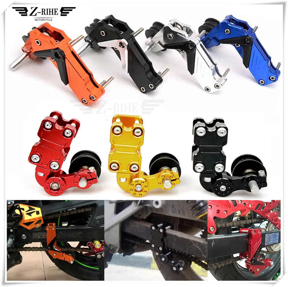 motorcycle Motobike CNC Chain Tensioner Chain adjuster on Roller Adjust