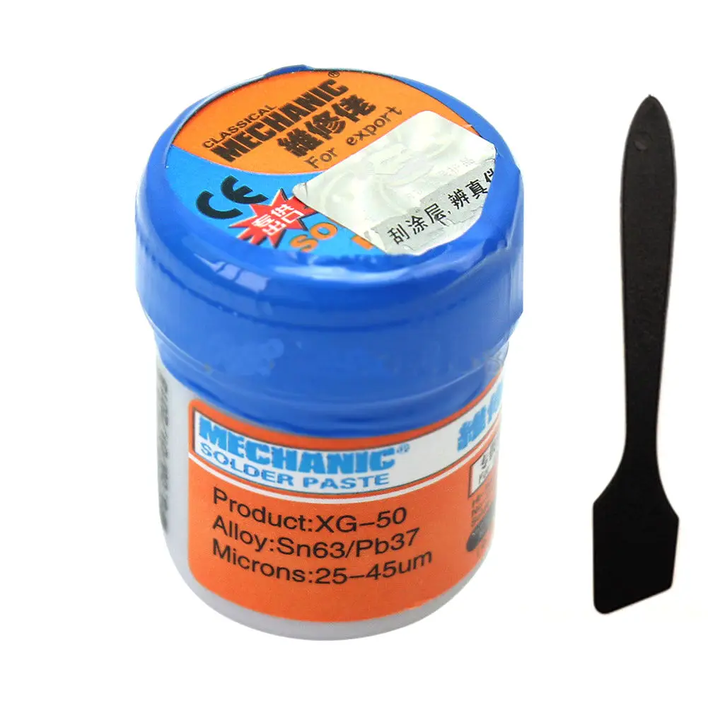 

MECHANIC XG-50 BGA PCB SMD SMT Solder Flux Paste Soldering Tin Cream + Scraper