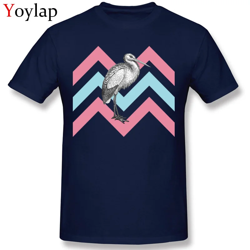 Wholesale Family Tops T Shirt Stork Chevron Fall Short Sleeve 100% Cotton Crew Neck Boy T Shirt Family Tee-Shirt Top Quality navy ablue