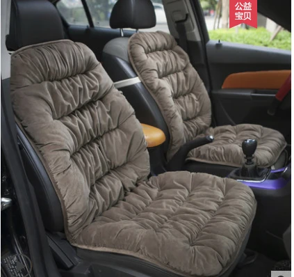  TO YOUR TASTE auto accessories universal crystal velvet car seat cushions for PEUGEOT 206 207 301 3