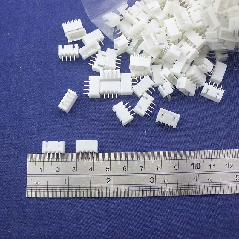 Бесплатная доставка 100 шт 4Way 2 54 мм Шаг контактный разъем XH 4p|connector xlr|connector fpcconnector