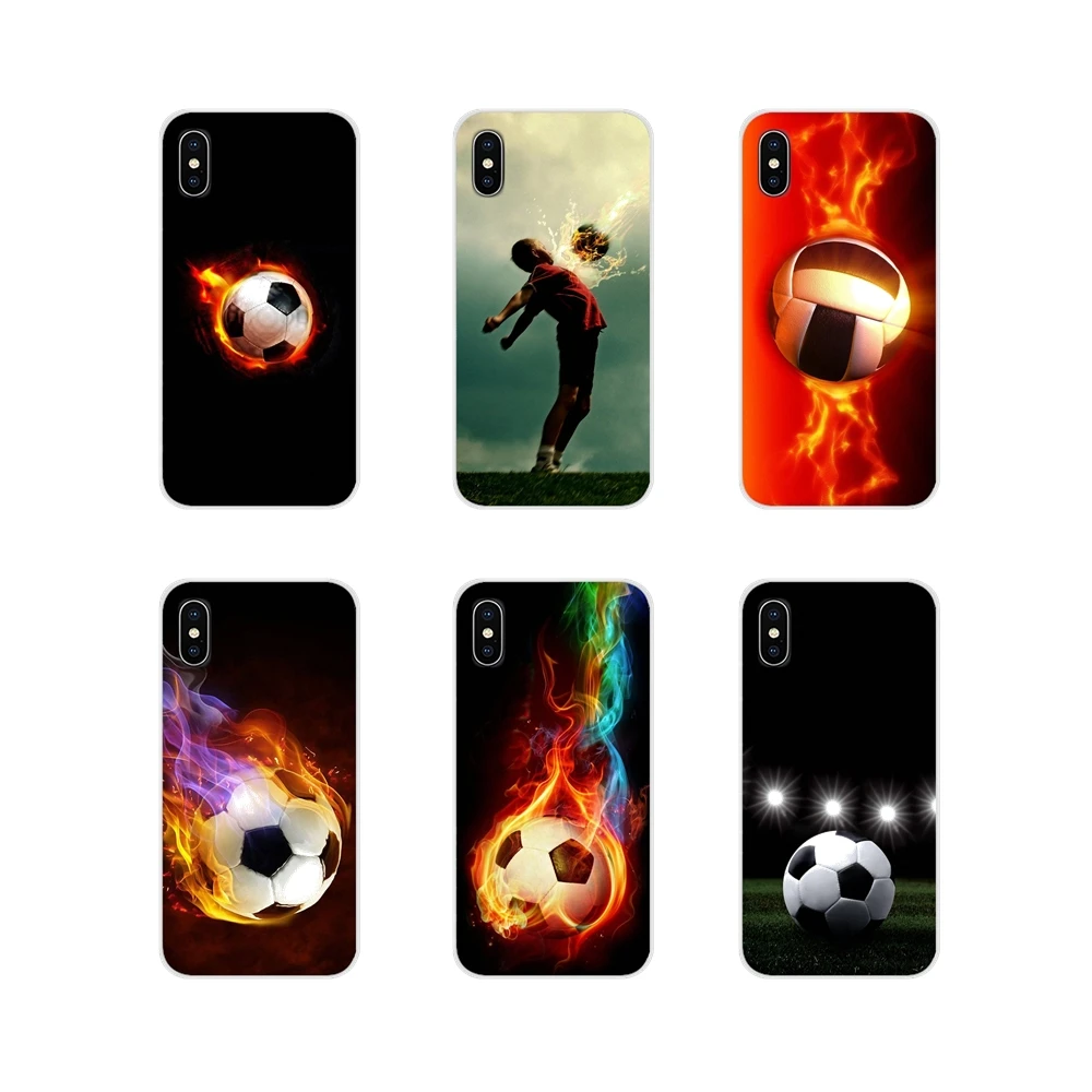 Аксессуары для футбольного мяча Fire Football чехлы телефонов Xiaomi Mi6 A1 5X 6X Redmi Note 5 5A 4X 4A 4 3
