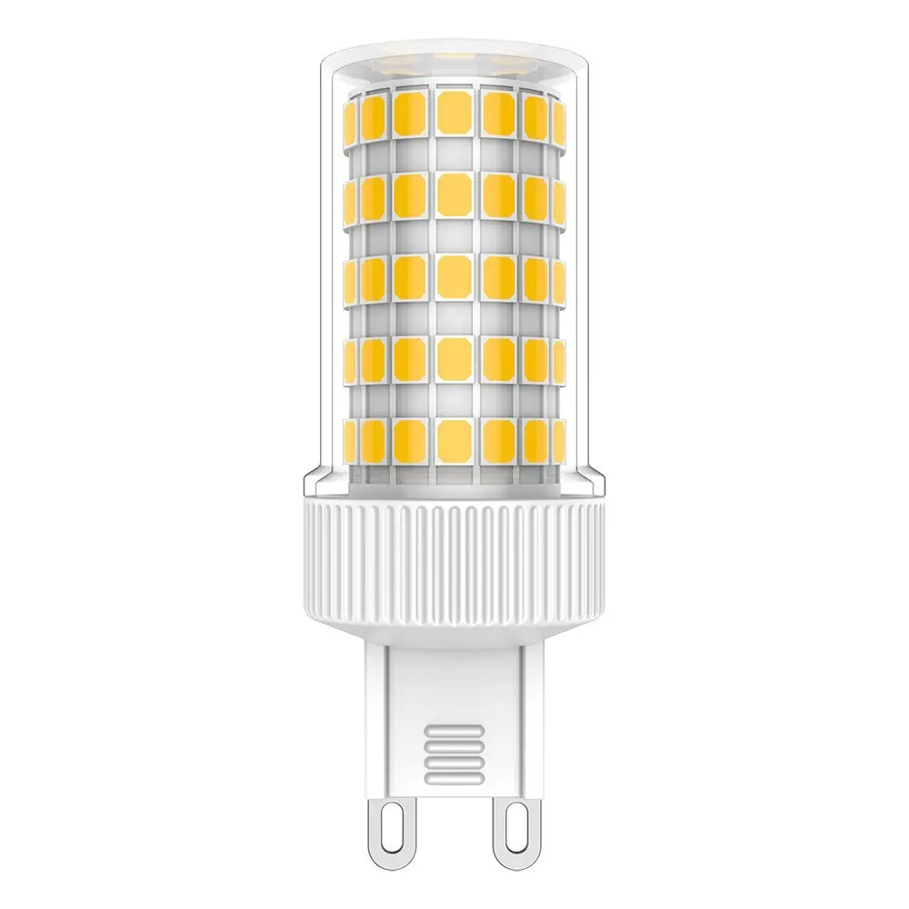 G9 светодиодный лампы 10 Вт теплый белый 3000 К лампа 76 SMD 2835 Светодиодный s лампа супер яркий 800 лм без мерцания AC220V-240V [Класс энергопотребления A+] 4 шт. в упаковке