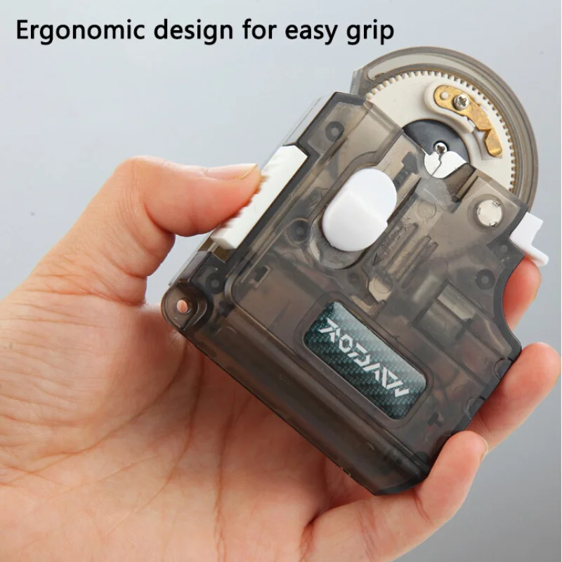 

Good! Portable Electric Automatic Fishing Hook Tie Knot Tool Fast Fishing Hooks Line Tying Device Machine Tackle No battery im