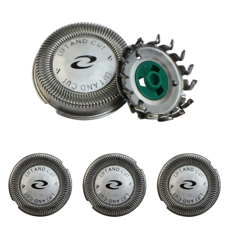 

3x Shaver Head Blade Cutters Replacement For Electric Razor Philips Norelco HQ64