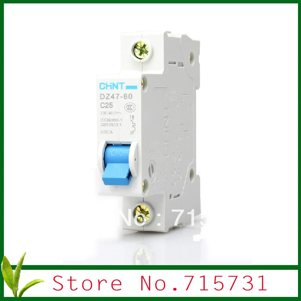 household circuit protection DZ47 C60 1P 60A mini breaker | Обустройство дома