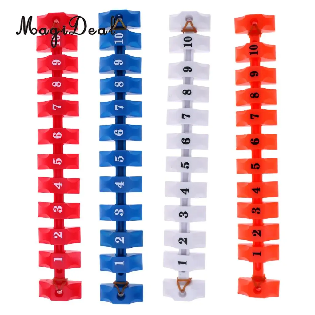 MagiDeal New Hot Sale 1Pc Foosball Soccer Table Football Air Hockey Table Scoring Units Counter Replacement Parts 4 Color Choose
