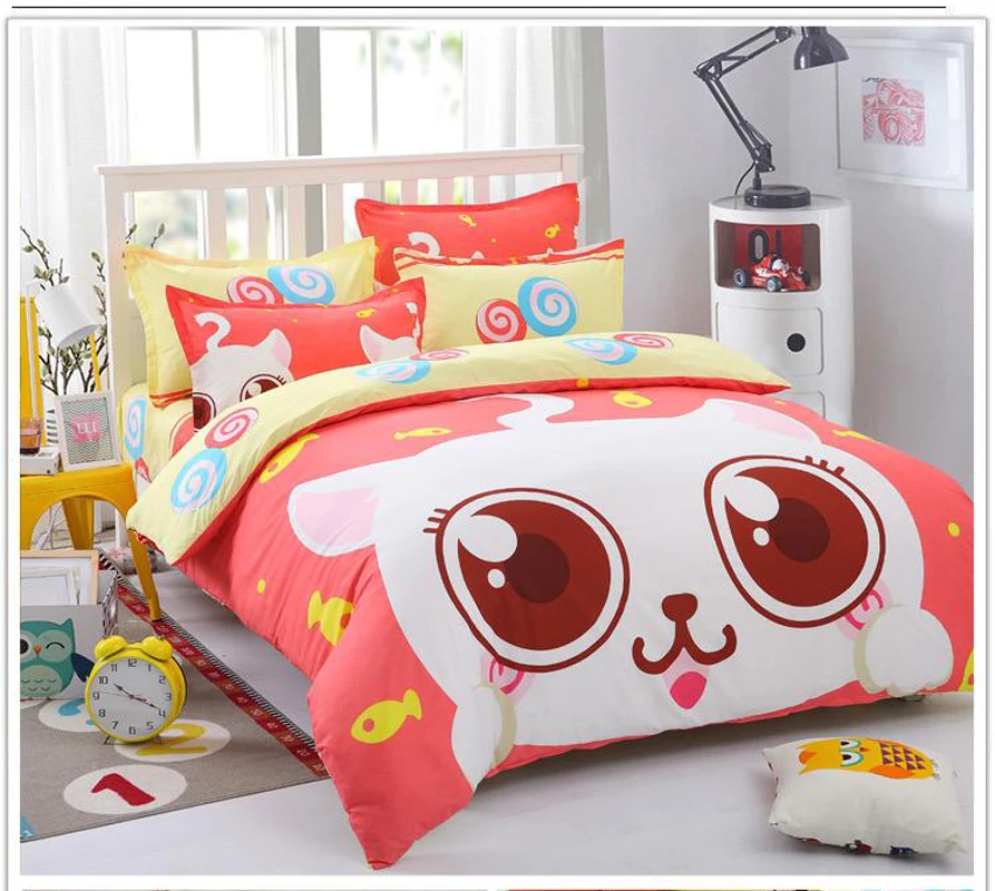 

3D animals leopard printed bedding set full queen size bedspreads bed covers sheets boys adults children's home decor 4 pieces
