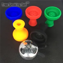 1 шт. силиконовый кальян без запаха чаша для кальяна 1 шт. металлическая головка для кальяна аксессуары для кальяна мундштук для кальяна курительные трубки