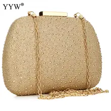 Золотая Женская сумочка, кристальная вечерняя сумка с бисером в стиле ретро, клатч, сумки для свадьбы, украшенные стразами, сумочка, стразы, маленькие сумки на плечо