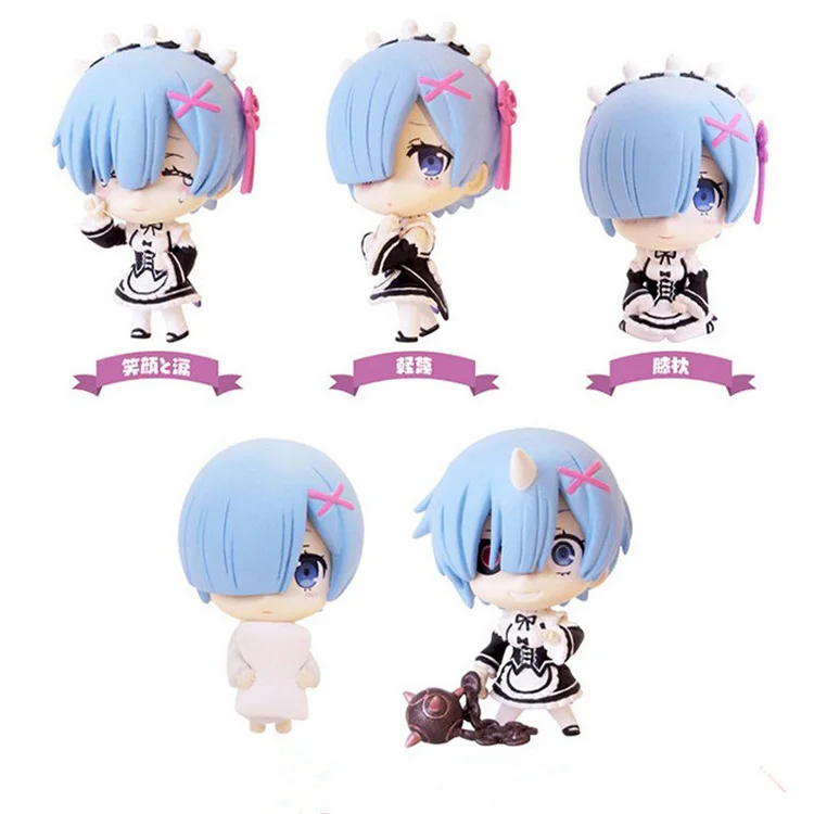 Экшн-фигурки из коллекции Re:Zero kara hajimeru isekai seikatsu Rem ga ippai T30 5 шт. | Игрушки и хобби