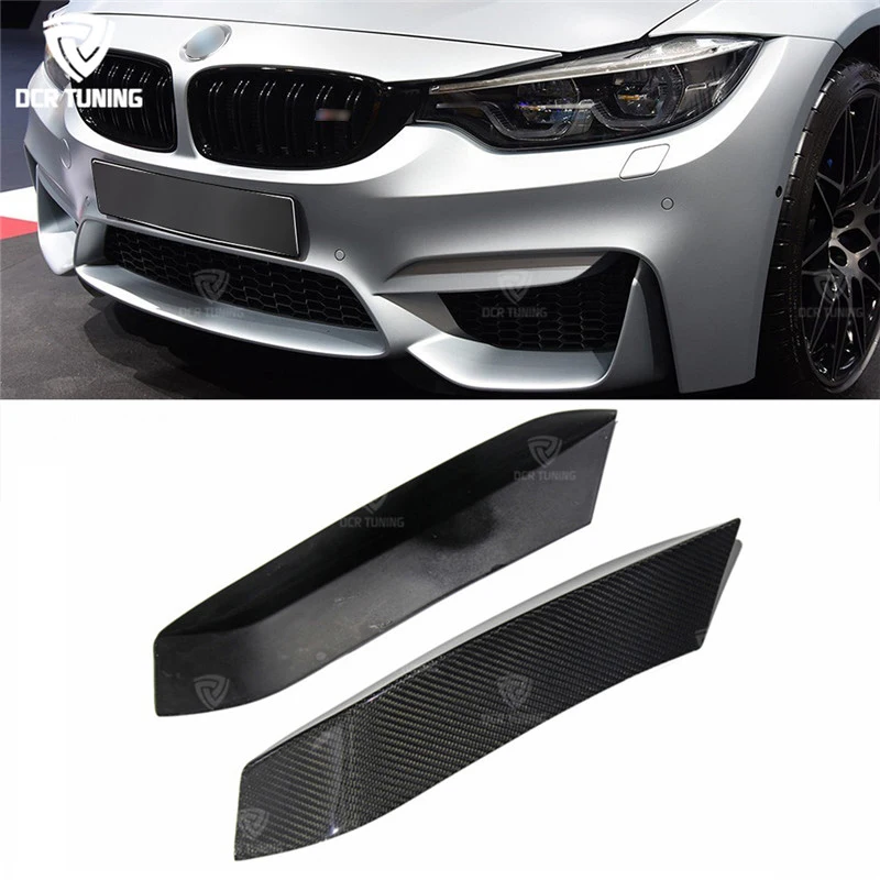 

Car Styling Carbon Fiber M - Performance Front Upper Bumper Lip Splitter For BMW F80 M3 F82 F83 M4 2013 - UP
