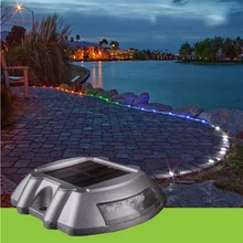 Солнечный 6LED Открытый Путь Шаг пейзаж светильник домашний сад