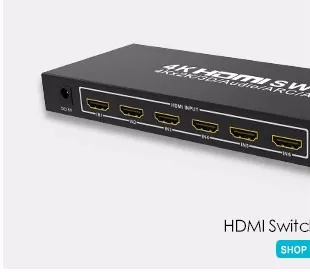 SGEYR 4K@ 60Hz 5x1 HDMI переключатель HDMI селектор переключатель 5 портов HDR ИК пульт 4K HDMI селектор коробка 5 в 1 выход автоматический переключатель HDMI коммутатор