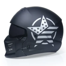 Motorcycle equipment retro helmet female