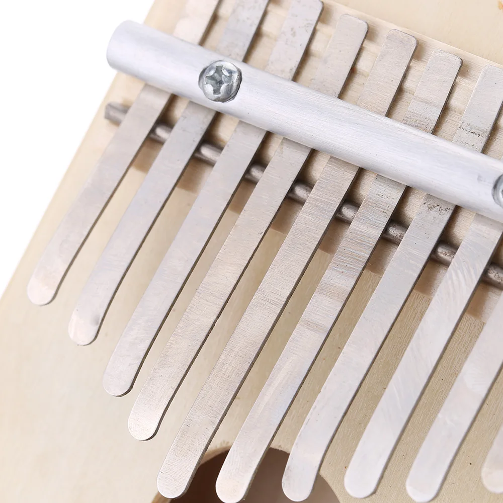 10 клавиш Mbira палец Музыка Фортепиано полые сосновые образования Игрушка