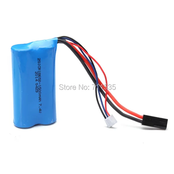 

MJX T640 F39 F49 T40 T40C T39 Syma 822 RC Helicopter 7.4V 1500Mah 15C Li-po Battery 18650