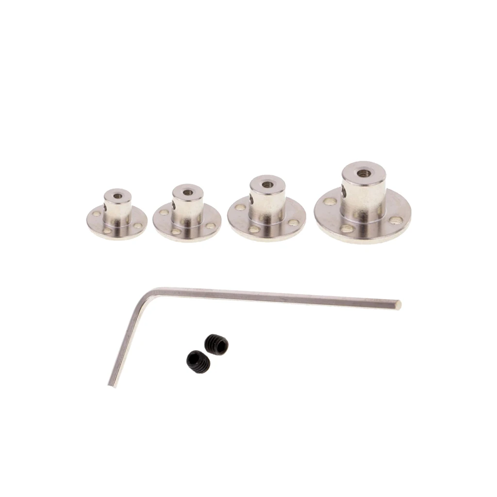 4/5/6/8/mm Rigid Flange Coupling Motor Guide Shaft Coupler Motor Connector Set for RC Model motor hardened DIY Accessories 4/5/6/8/mm Rigid Flange Coupling Motor Guide Shaft Coupler Motor Connector Set for RC Model motor hardened DIY Accessories