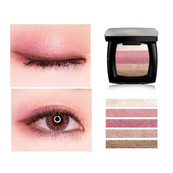 

5 Colors Glitter Eyeshadow Palette Eyeshadow Makeup Eye Pigment Long Lasting Cosmetics For Eye Cosmetic Y1