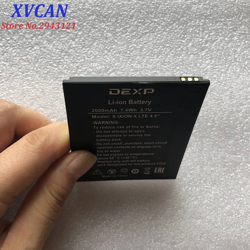 Для DEXP S IXION X LTE 4 5 &quotINNOS BP 4C I аккумуляторы 1800 мАч&quot мобильный телефон литий ионный