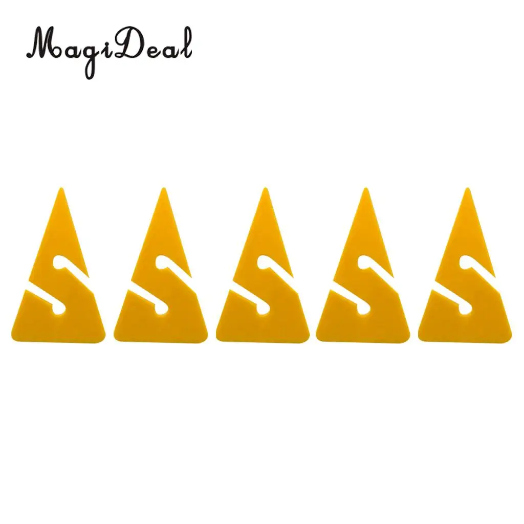 MagiDeal Hot Sale 5Pcs Durable PVC Professional Safety Scuba Cave Wreck Directing Line Arrow Marker Accessory 5 Colors Option