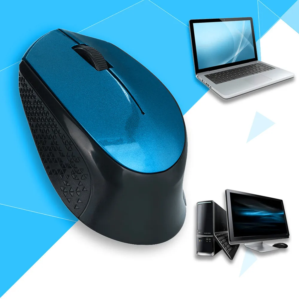 2,4 ГГц бесшумный дизайн беспроводная оптическая мышь/Мыши+ USB 2,0 приемник для ноутбука 4,16